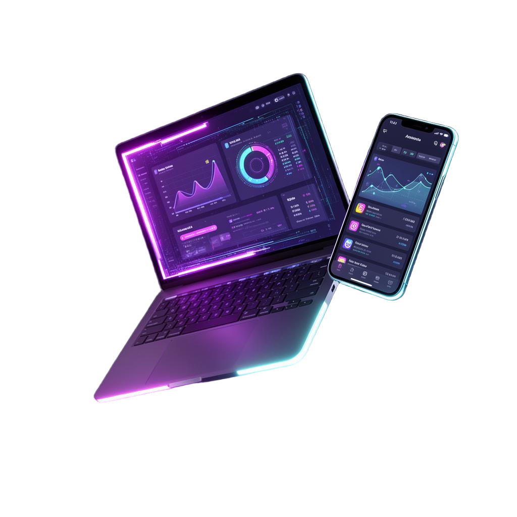 Mockup VORA — aplicativo e plataforma web
